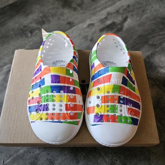 Native Kids Shoes - Multicolor Stripes - Picture 5 of 7